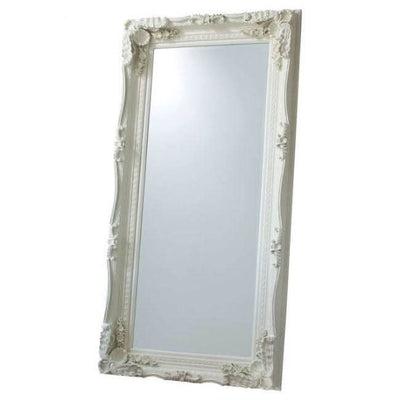 Charles Leaner Mirror in Cream  176cm x 90cm