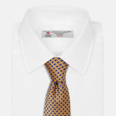 James Bond Diamond Silk Tie - Tomorrow Never Dies Edition - By Turnbull & Asser