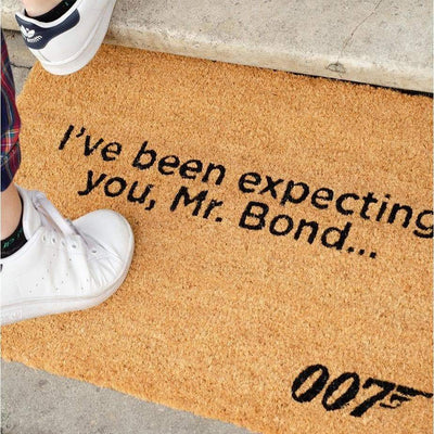 James Bond "I've Been Expecting You, Mr Bond" Coir Door Mat