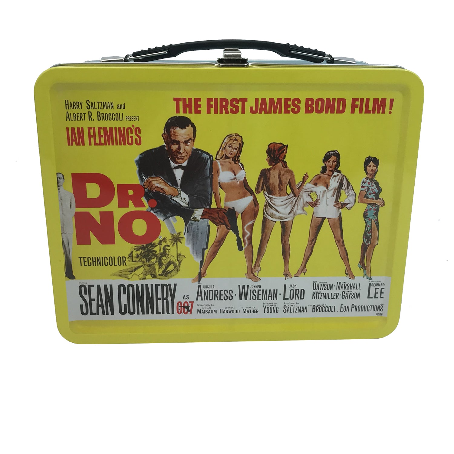 James Bond Dr. No Tin Tote Lunch Box
