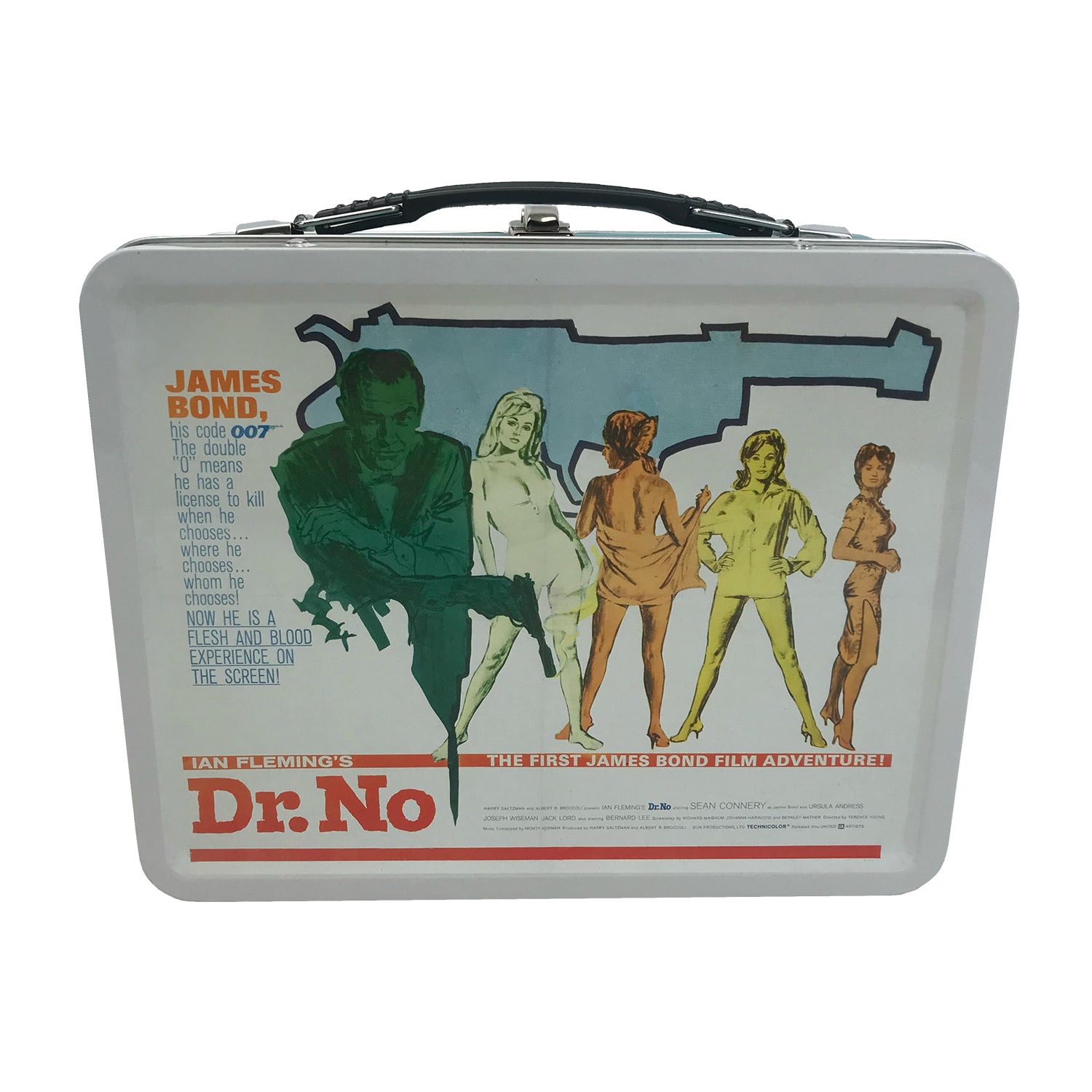 James Bond Dr. No Tin Tote Lunch Box
