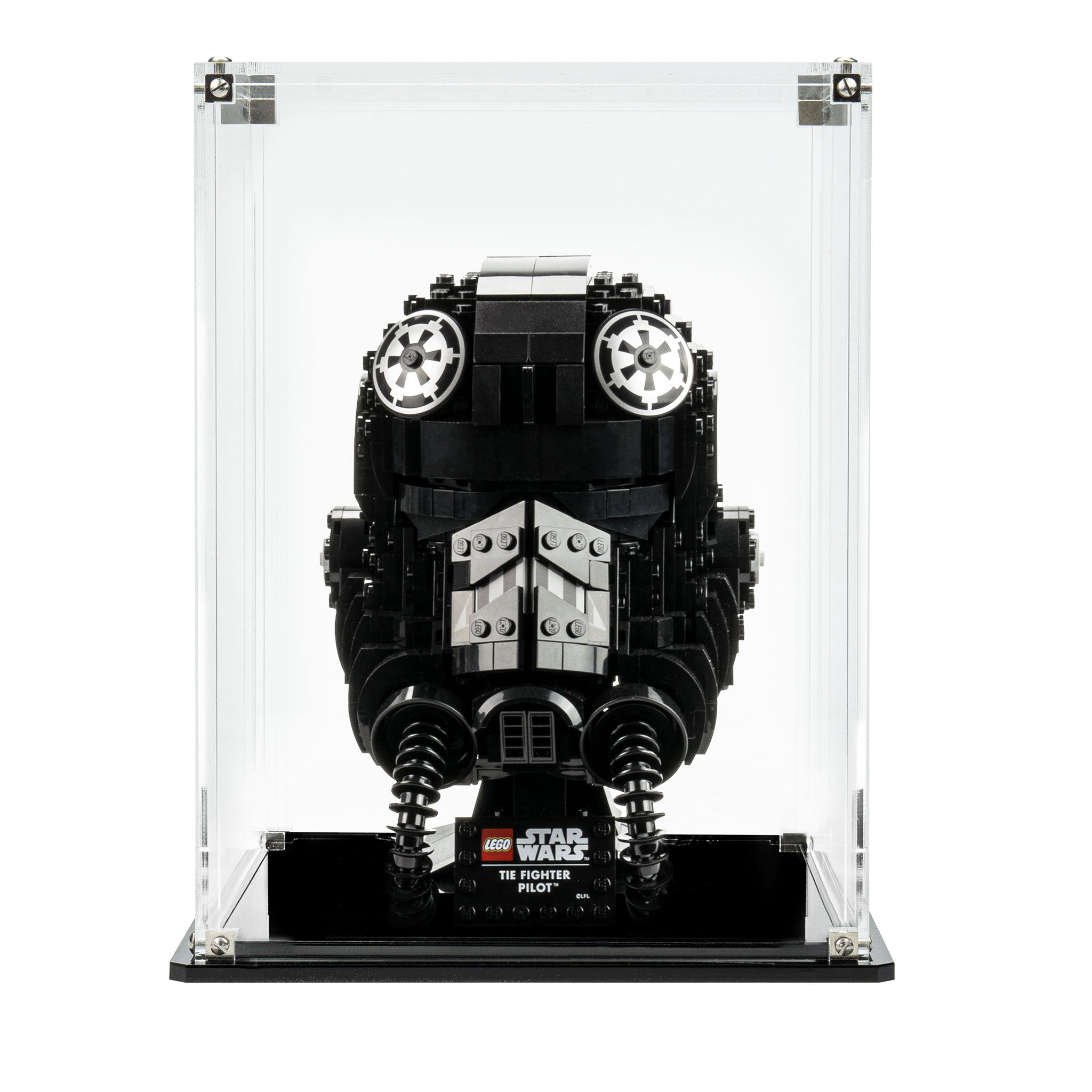 Display Case for LEGO® Star Wars™ TIE Fighter pilot helmet (75274)