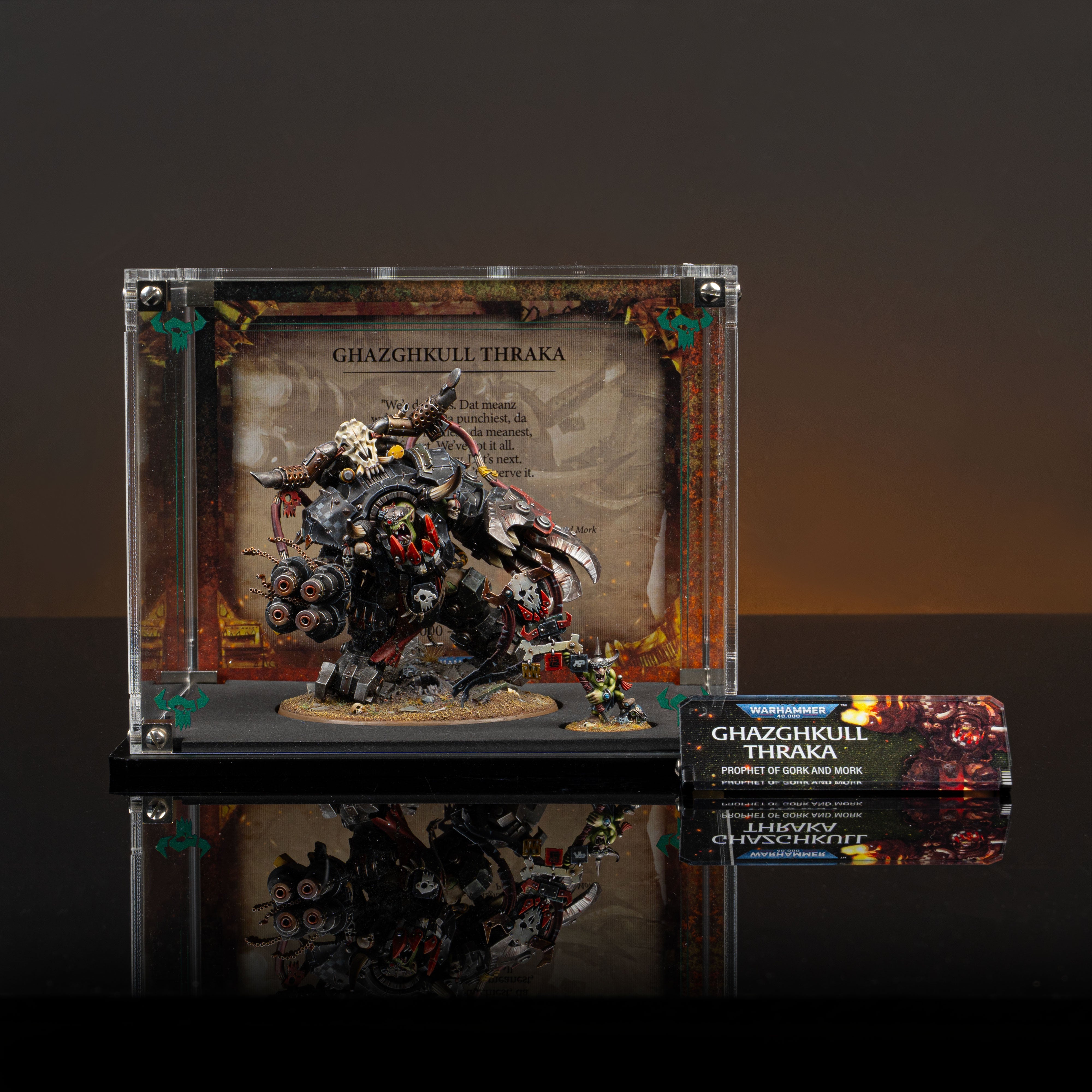 Limited Edition Display Cases for Warhammer® 40,000 Orks Miniatures