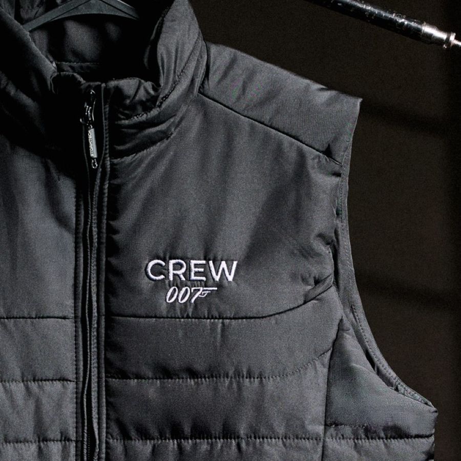 James Bond Quilted Gilet - 007 Crew Edition