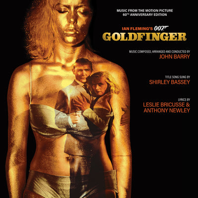 James Bond Goldfinger Soundtrack CD - 60th Anniversary Expanded Remastered Edition