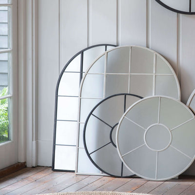 Hailey Black Arch Wall Mirror