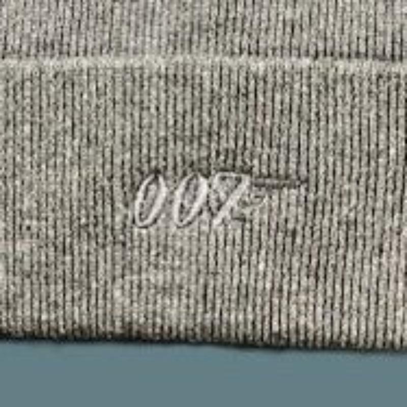 James Bond 007 Embroidered Beanie - Grey Edition