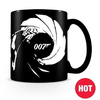 James Bond 007 Gun Barrel Heat Change Mug