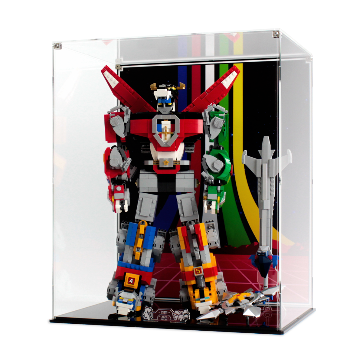 Display Case for LEGO® Ideas: Voltron (21311)