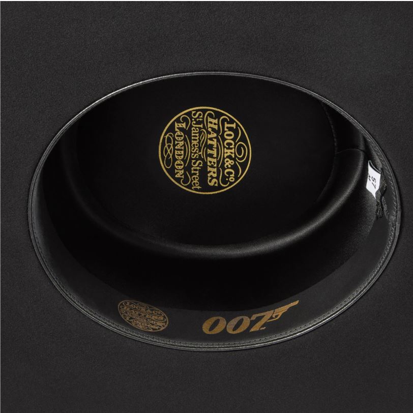 The James Bond Vicenzo Fedora Hat - On Her Majesty's Secret Service Edition - By Lock & Co.