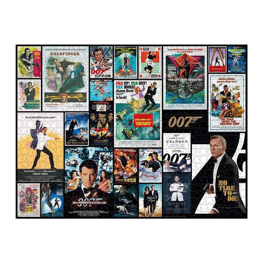 James Bond 25 Film Poster 1000 Piece Puzzle