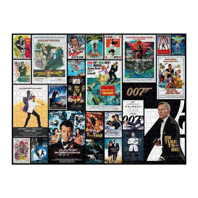 James Bond 25 Film Poster 1000 Piece Puzzle