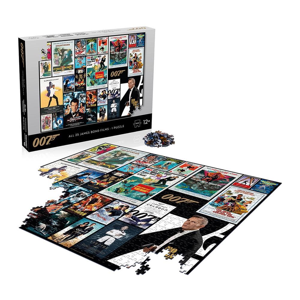 James Bond 25 Film Poster 1000 Piece Puzzle