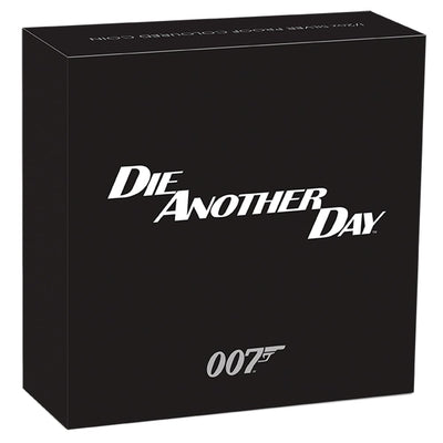 James Bond Die Another Day 1/2 oz Silver Proof Coin - By The Perth Mint