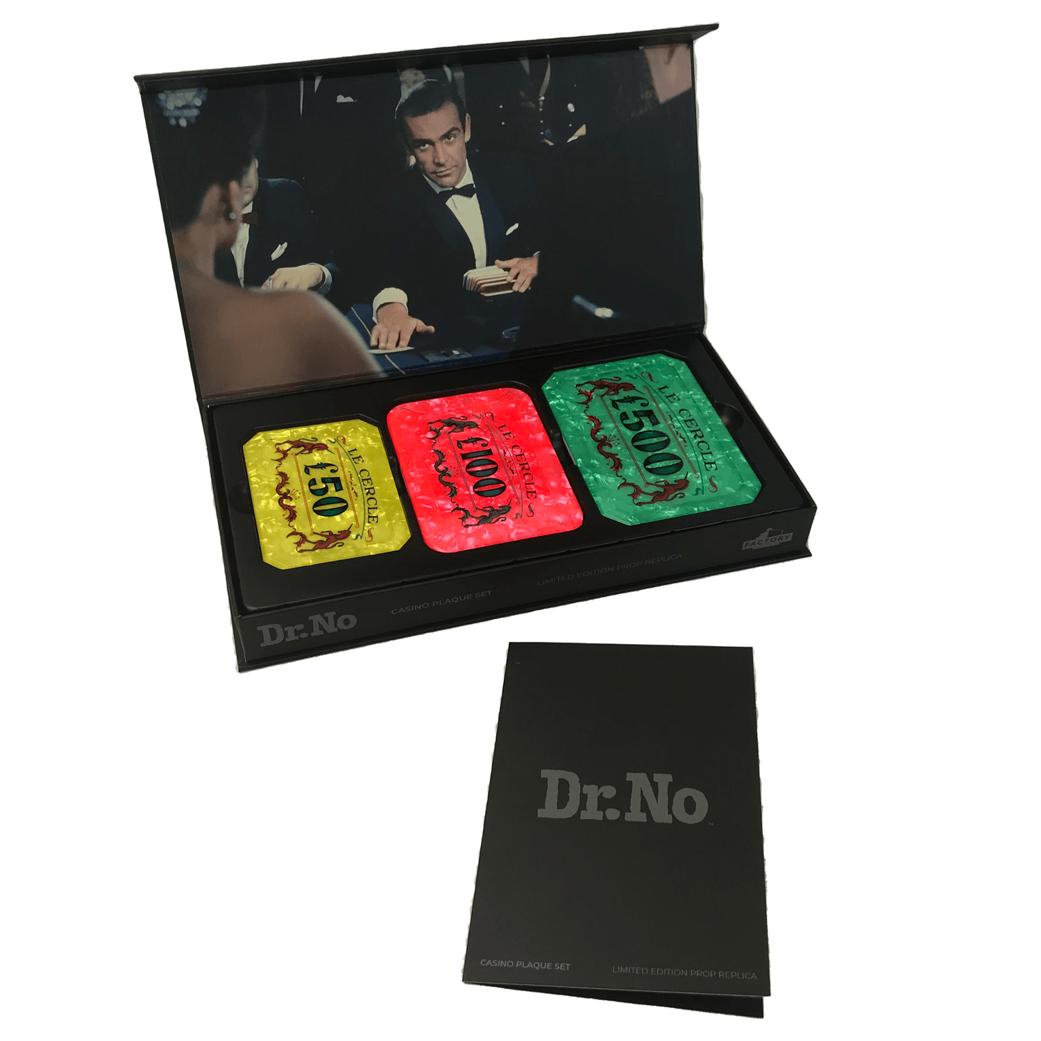James Bond Casino Plaques Prop Replica - Dr. No Numbered Edition