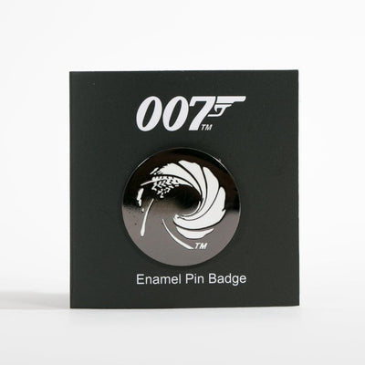 James Bond Gun Barrel Pin Badge