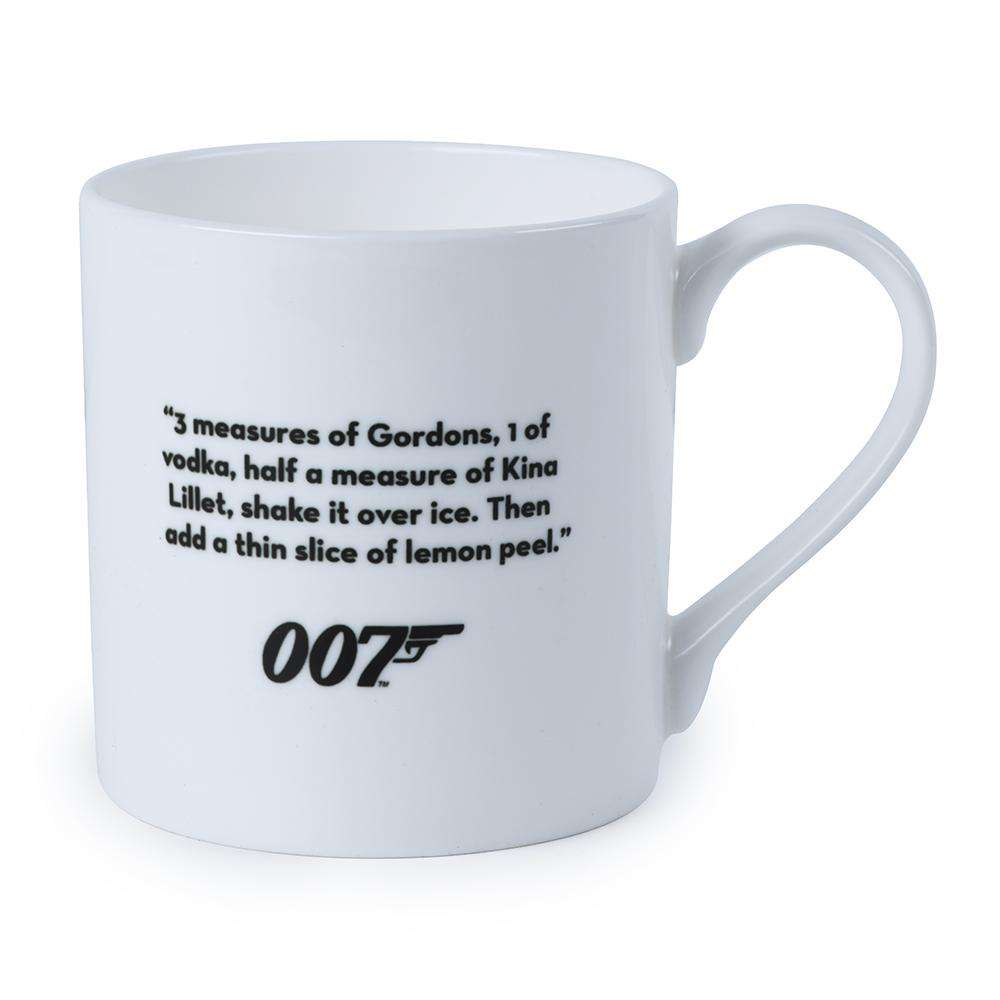 James Bond Martini Quote Bone China Mug