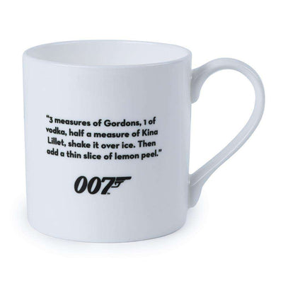 James Bond Martini Quote Bone China Mug