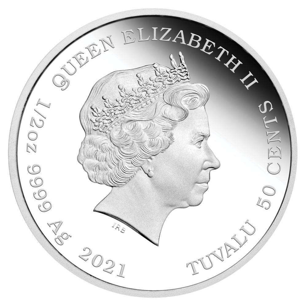 James Bond Moonraker 1/2 oz Silver Proof Coin - By The Perth Mint