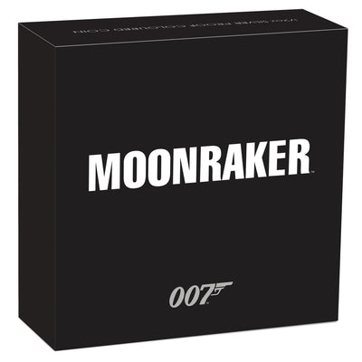James Bond Moonraker 1/2 oz Silver Proof Coin - By The Perth Mint