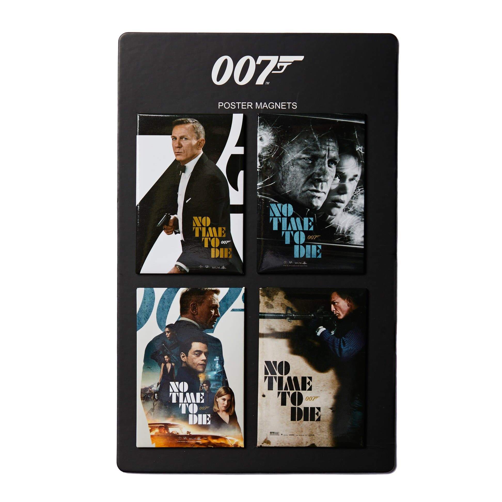James Bond No Time To Die Poster Magnet Set (Outlet Item)