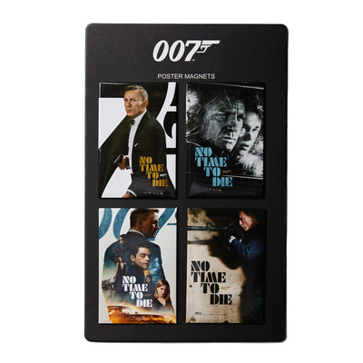 James Bond No Time To Die Poster Magnet Set (Outlet Item)