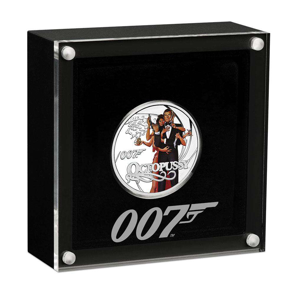 James Bond Octopussy 1/2 oz Silver Proof Coin - By The Perth Mint