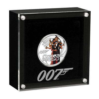James Bond Octopussy 1/2 oz Silver Proof Coin - By The Perth Mint