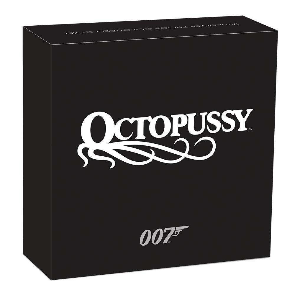 James Bond Octopussy 1/2 oz Silver Proof Coin - By The Perth Mint
