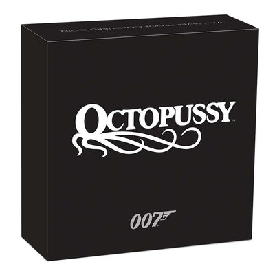 James Bond Octopussy 1/2 oz Silver Proof Coin - By The Perth Mint