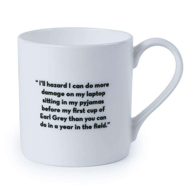 James Bond Q Quote Bone China Mug