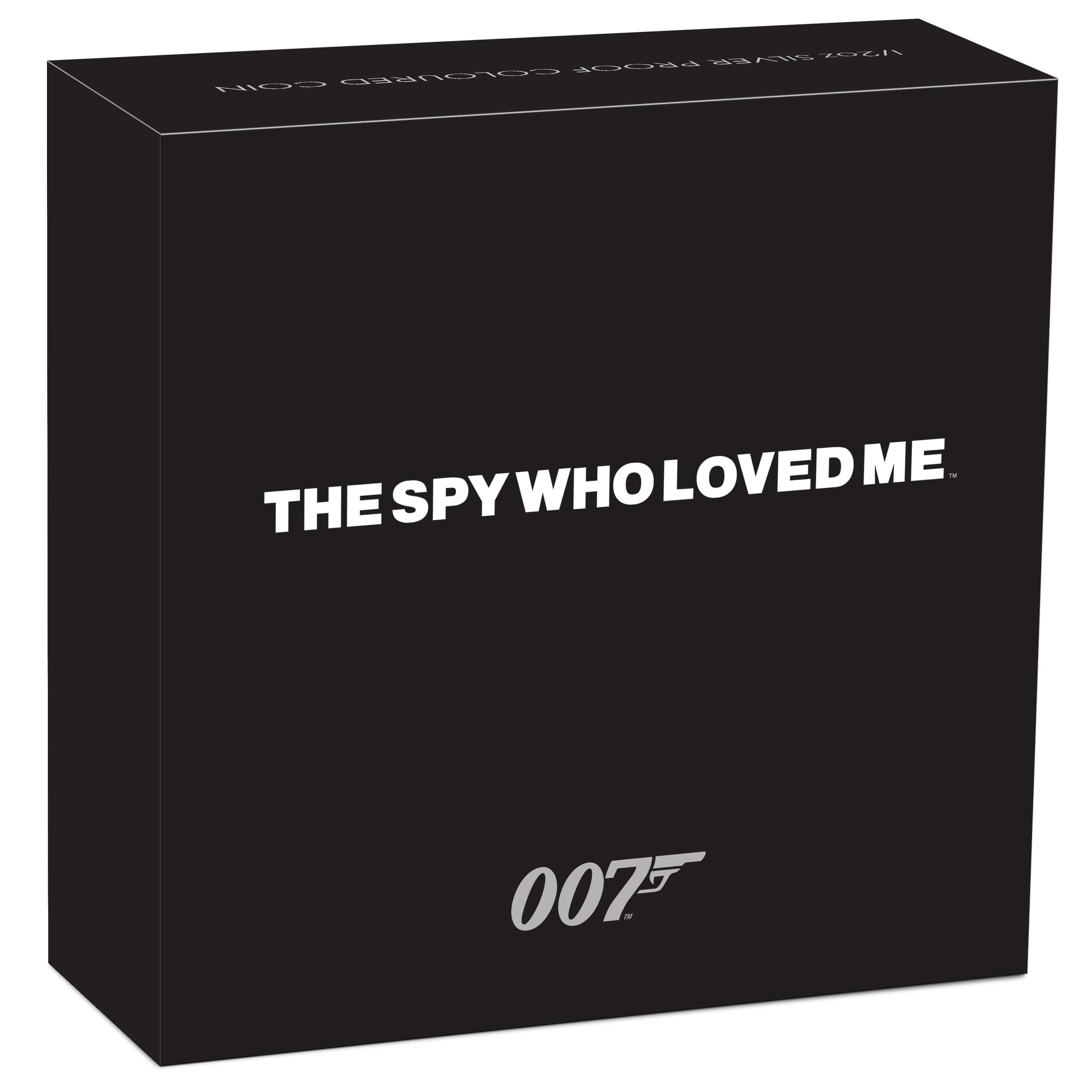James Bond The Spy Who Loved Me 1/2 oz Silver Proof Coin - By The Perth Mint