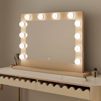 Jolie Gold Hollywood Mirror 80 x 60cm