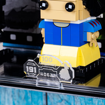 Wall Mounted Display Case for LEGO® Brickheadz Disney 100th Celebration (40622)
