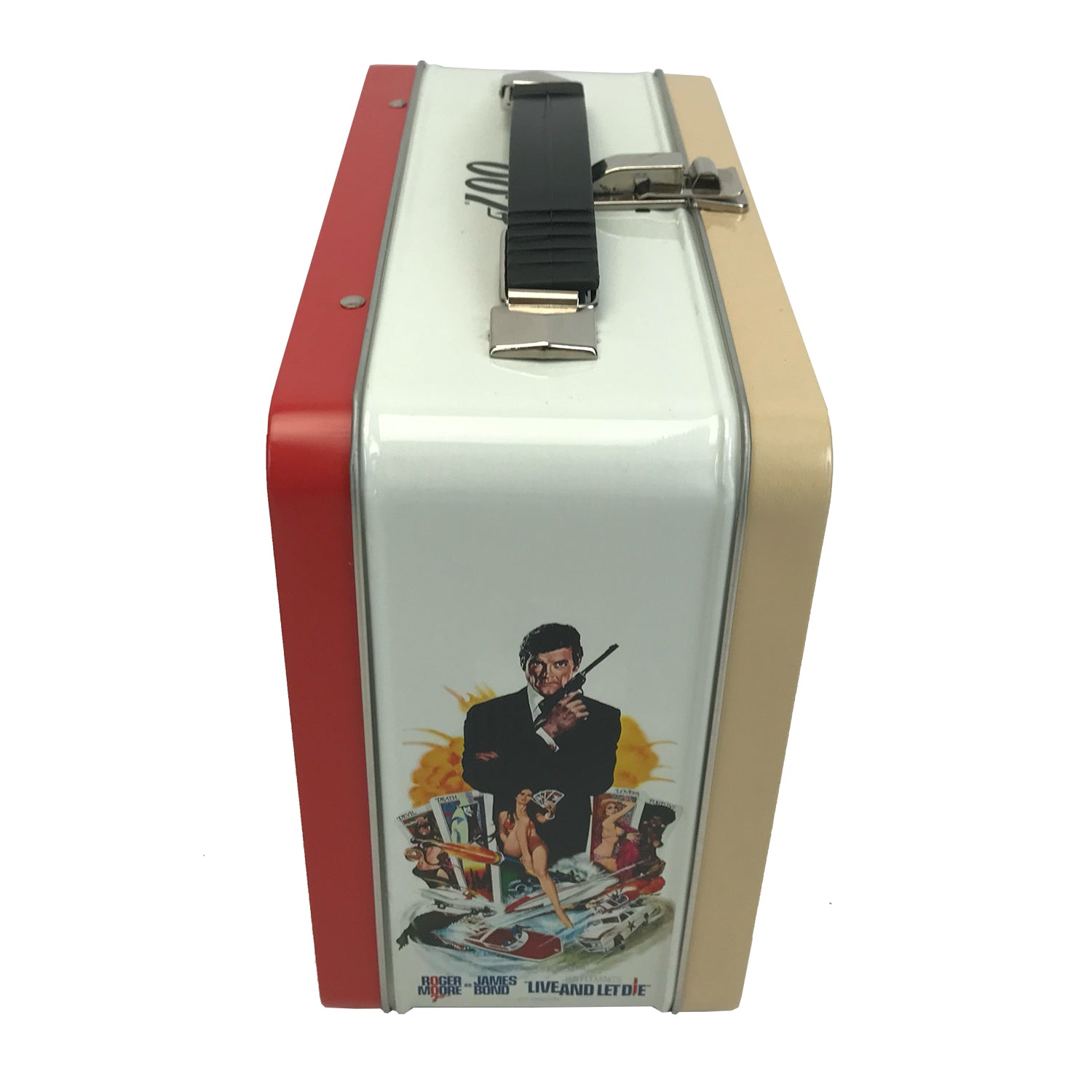 James Bond Live And Let Die Tin Tote Lunch Box