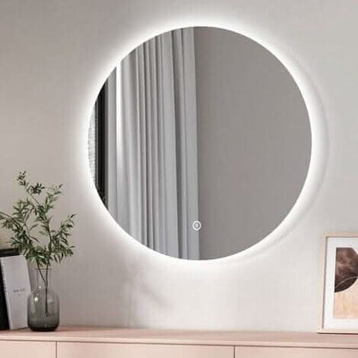 Ava Round Wall Mounted Mirror 80cm