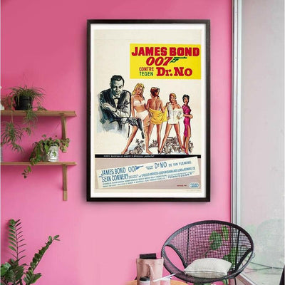 James Bond Dr. No Art Print - Numbered Edition (Unframed)