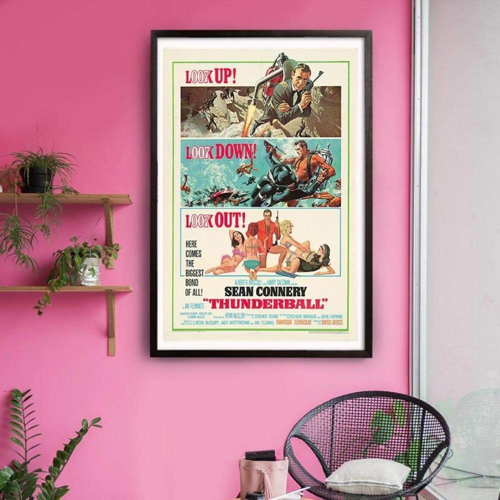 James Bond Thunderball Art Print - Numbered Edition (Unframed)