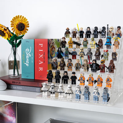Display podium for LEGO® Minifigures for IKEA® Billy BookCase