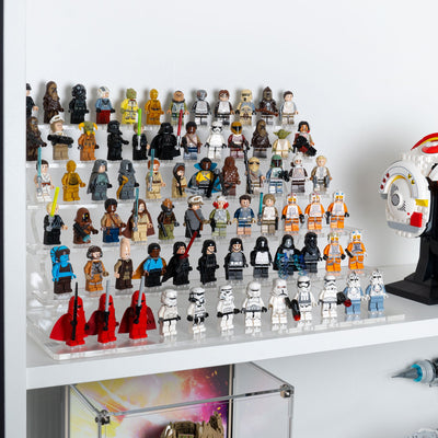 Display podium for LEGO® Minifigures for IKEA® Billy BookCase