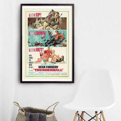 James Bond Thunderball Art Print - Numbered Edition (Unframed)