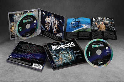 James Bond Moonraker Soundtrack Double CD Set - 45th Anniversary Expanded Remastered Edition