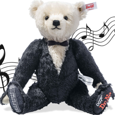 James Bond Musical Teddy Bear - Dr. No Numbered Edition - By Steiff