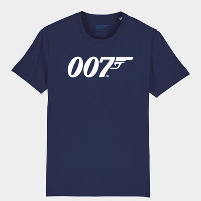 James Bond White 007 Logo T-Shirt (10 colours)