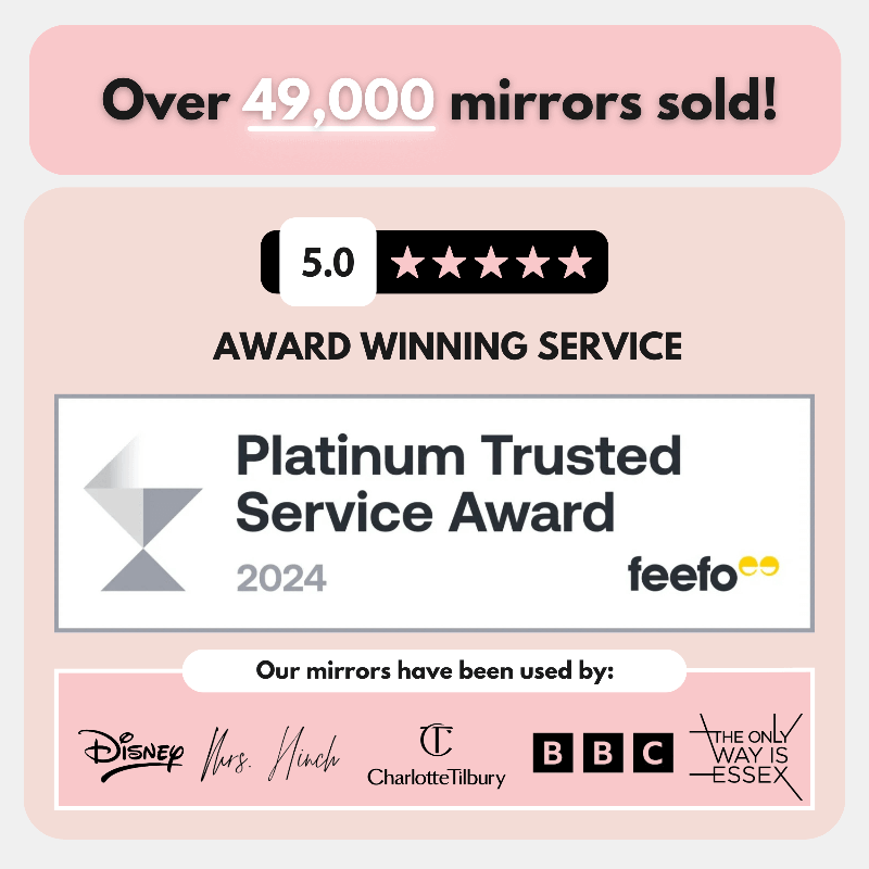Margot Small Hollywood Mirror 50x42cm