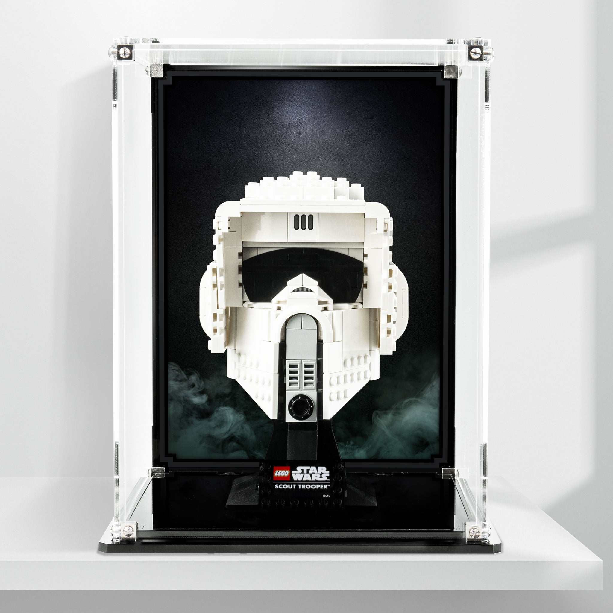 Display Case for LEGO® Star Wars™ Scout Trooper Helmet (75305)
