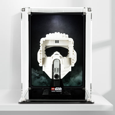Display Case for LEGO® Star Wars™ Scout Trooper Helmet (75305)