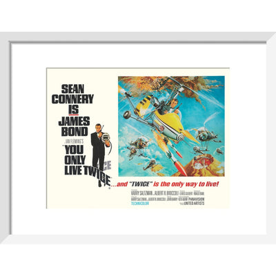 James Bond You Only Live Twice Framed Art Print - By King & McGaw