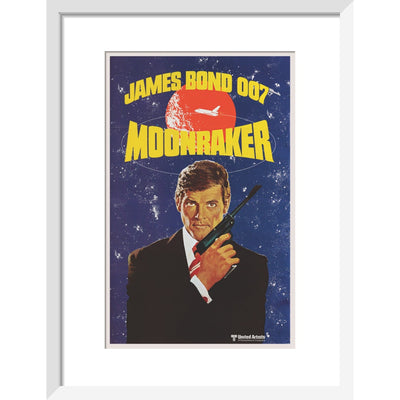 James Bond Moonraker Framed Art Print - By King & McGaw