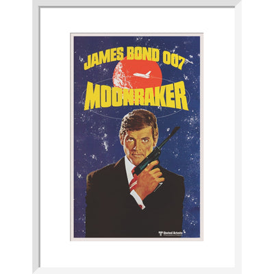 James Bond Moonraker Framed Art Print - By King & McGaw